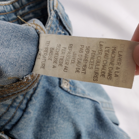 Vintage Liz Claiborne Long Maxi Denim/Jean Skirt Sz 8 Cottagecore Prairi… - Picture 14 of 16